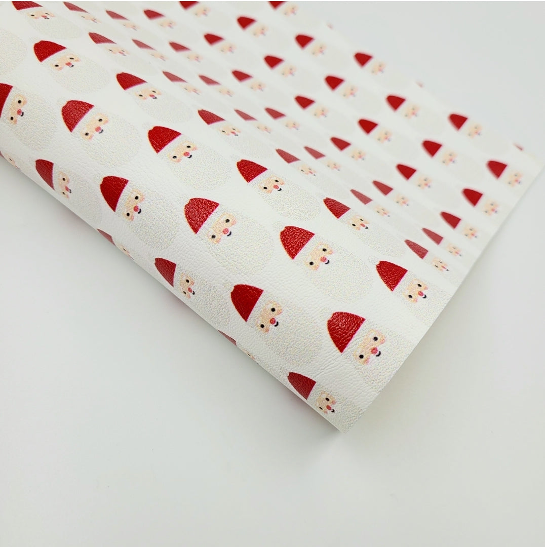 Lots of Santa's Artisan Leatherette