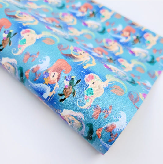 Mermaid Ocean Artisan Leatherette