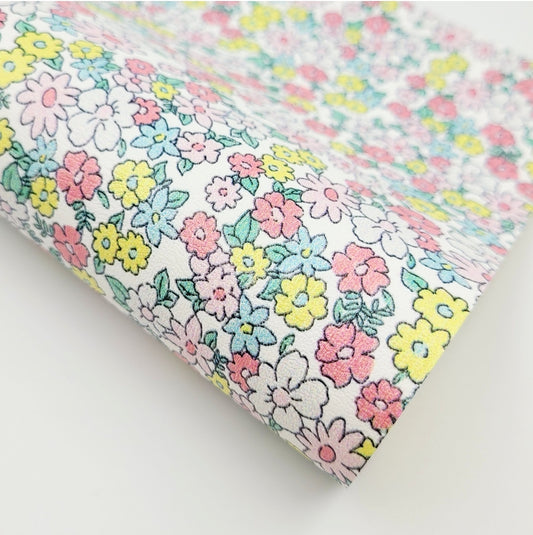 Soft Floral Artisan Leatherette