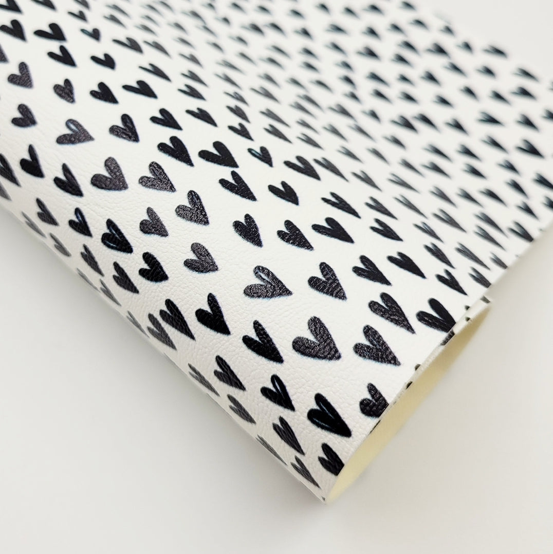 Black Heart Artisan Leatherette