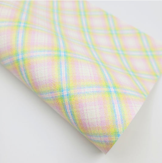 Spring Plaid Artisan Leatherette