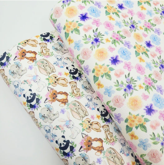 Animal Floral Artisan Leatherette