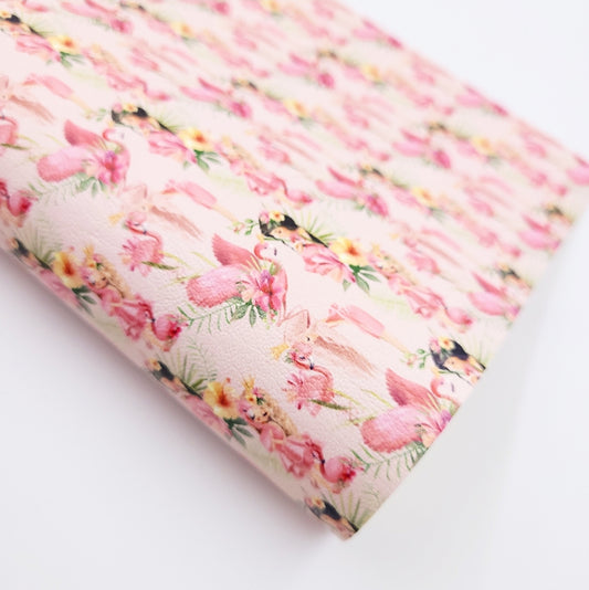 Flamingo Girls Artisan Leatherette