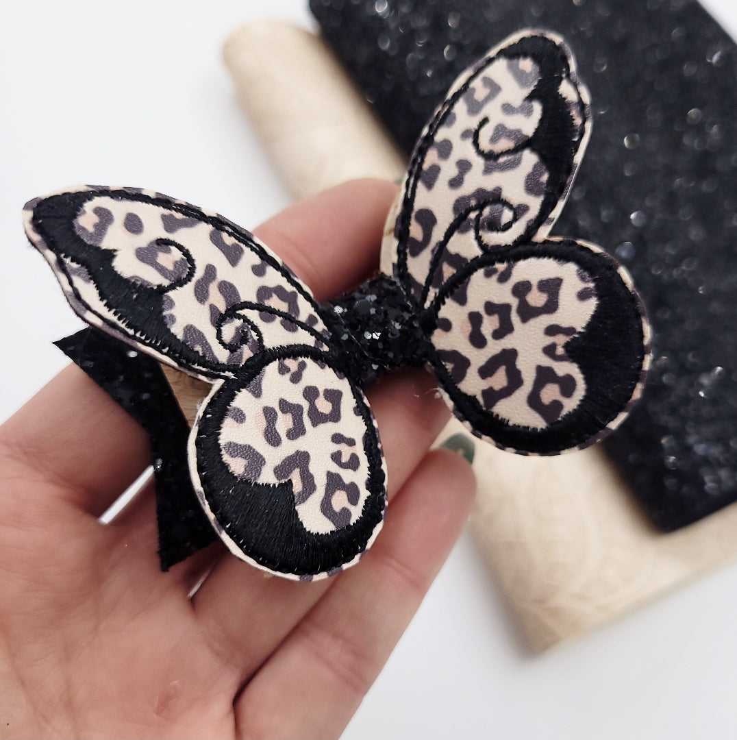 Leopard Butterfly Top & Tails