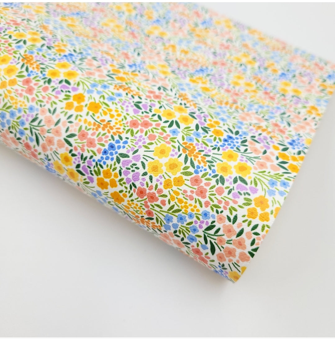 Wild Summer Garden Artisan Leatherette