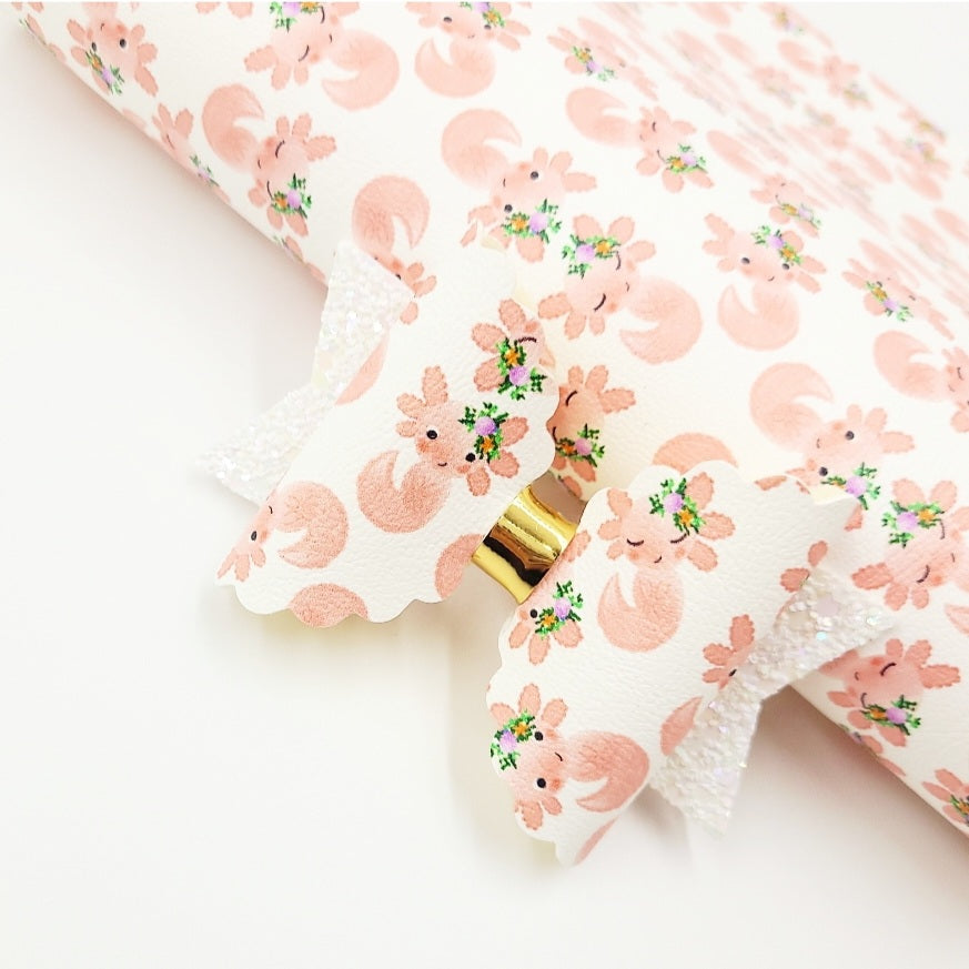 Girly Axolotl Artisan Leatherette