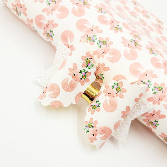 Girly Axolotl Artisan Leatherette