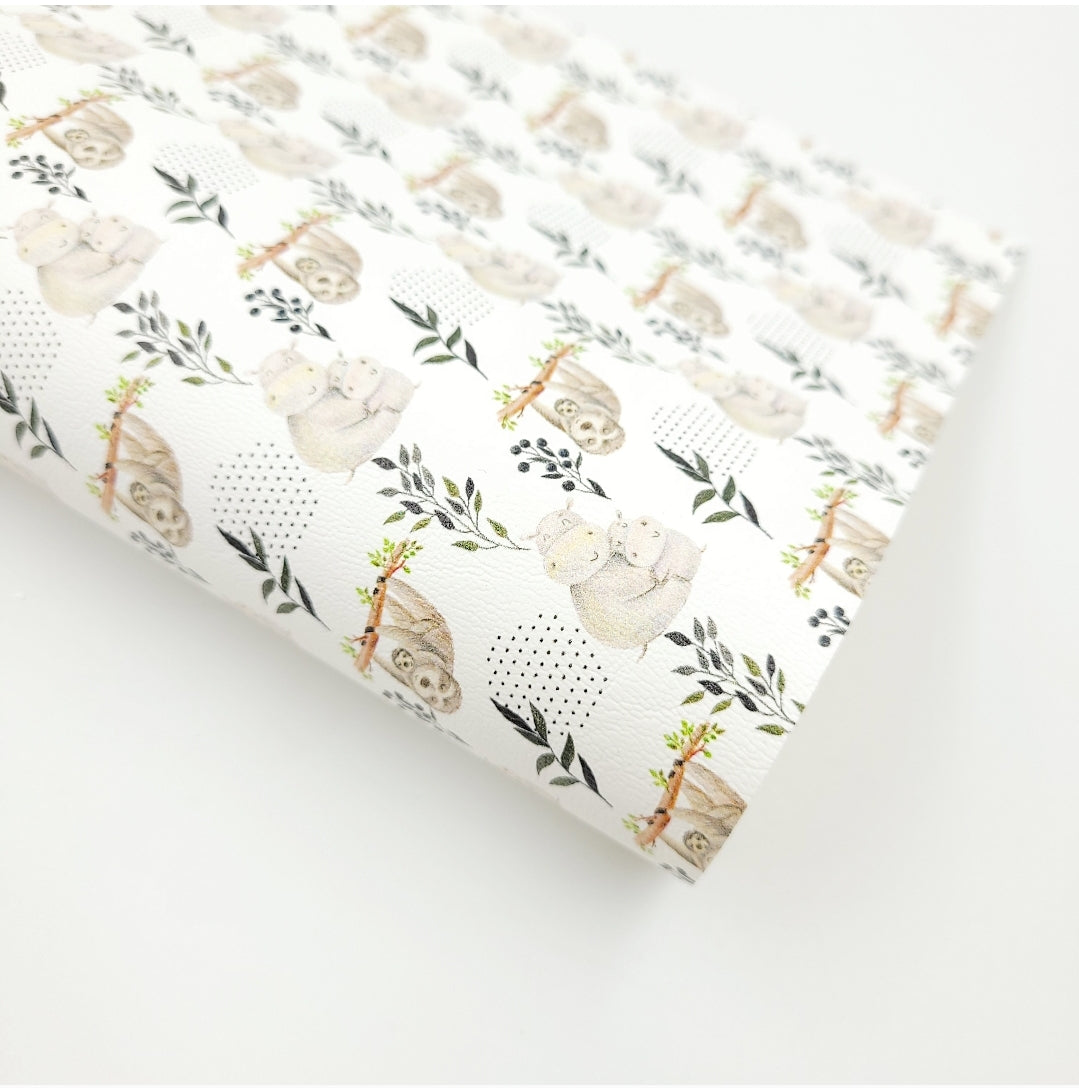 Sloth & the Hippo Artisan Leatherette