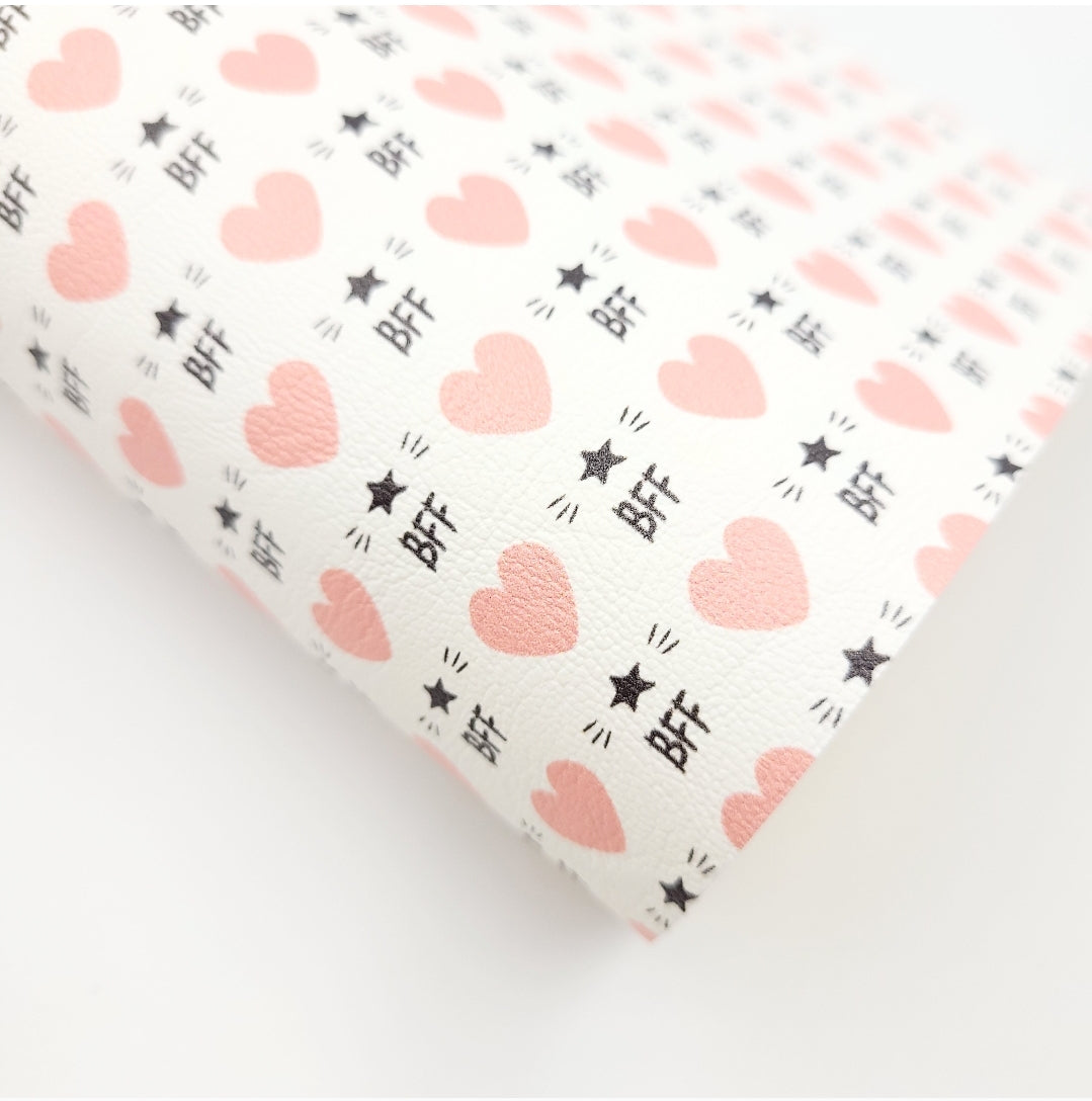 I Love My BFF Artisan Leatherette