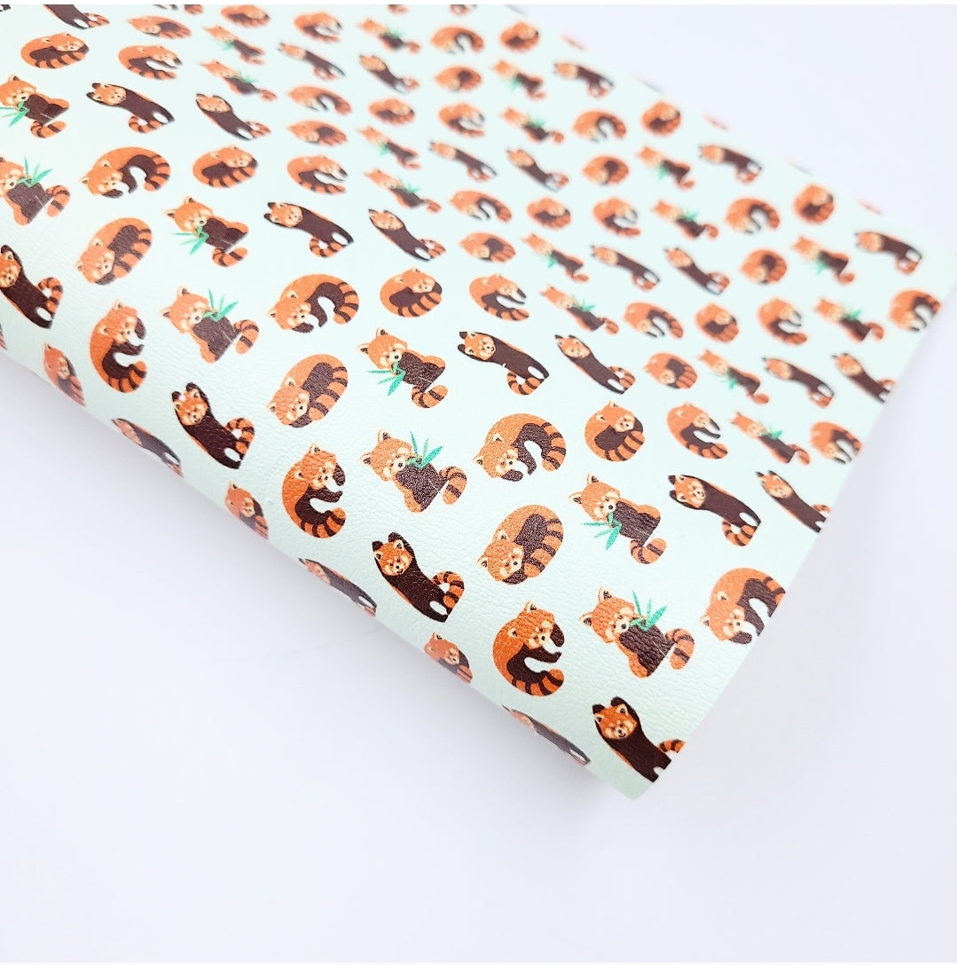 Red Panda Friends Artisan Leatherette