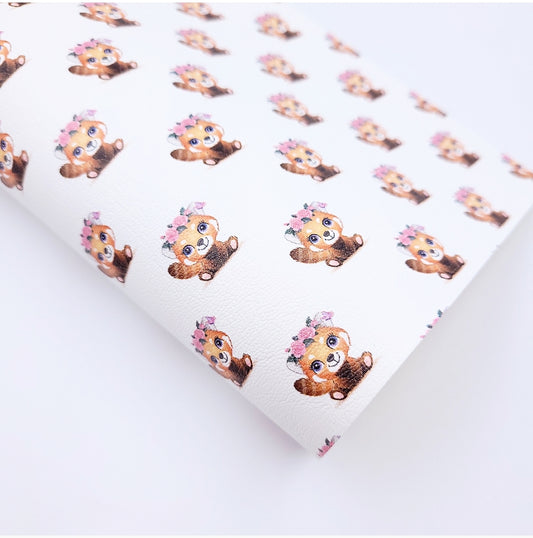 Red Panda Girlie Artisan Leatherette