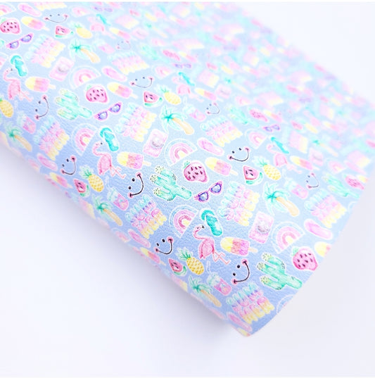 Summer Smiles Artisan Leatherette