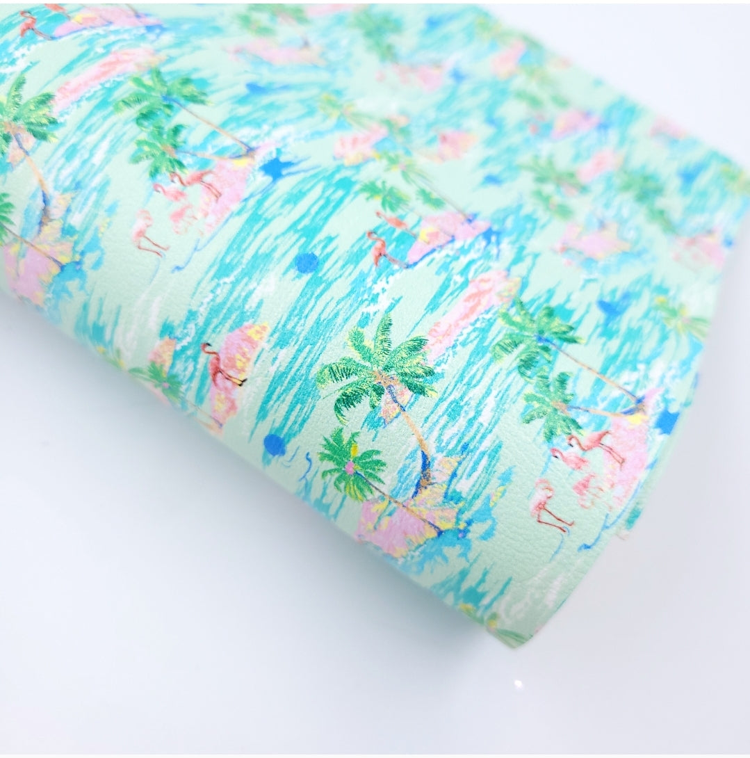 Flamingo Island Artisan Leatherette