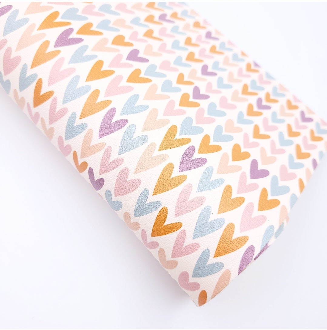 Folksie Hearts Artisan Leatherette