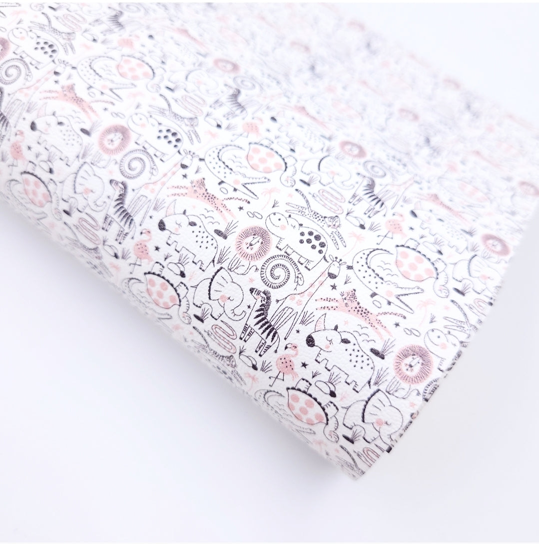 Monochrome Safari Artisan Leatherette