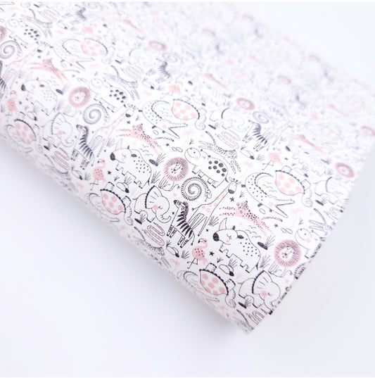 Monochrome Safari Artisan Leatherette