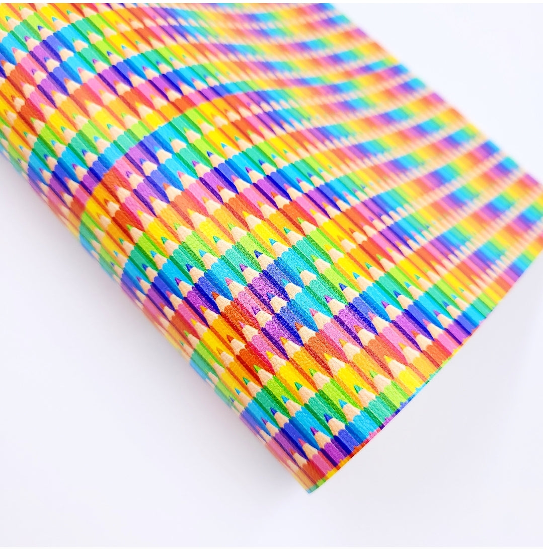 Colouring Pencils Artisan Leatherette