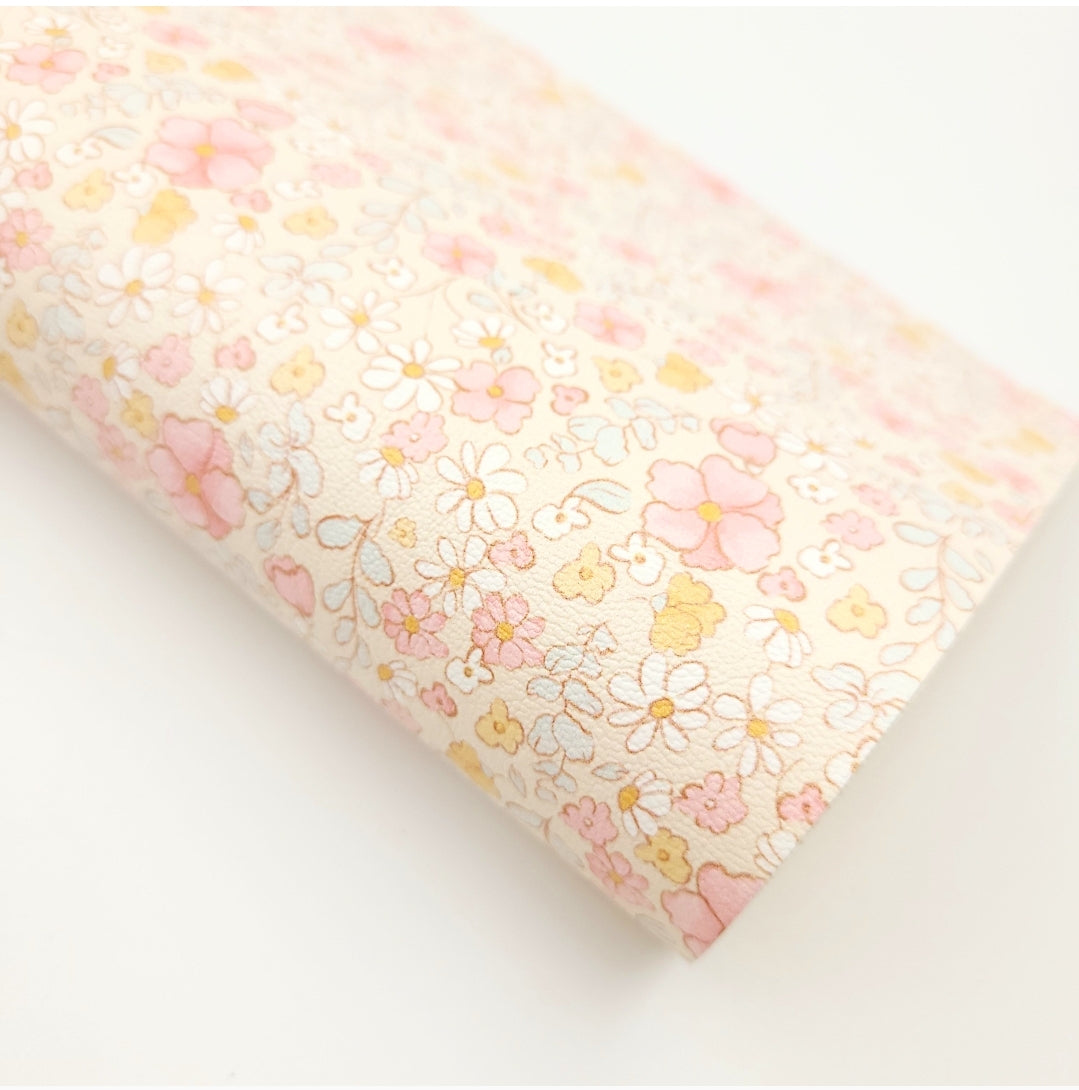 Gentle Florals Artisan Leatherette