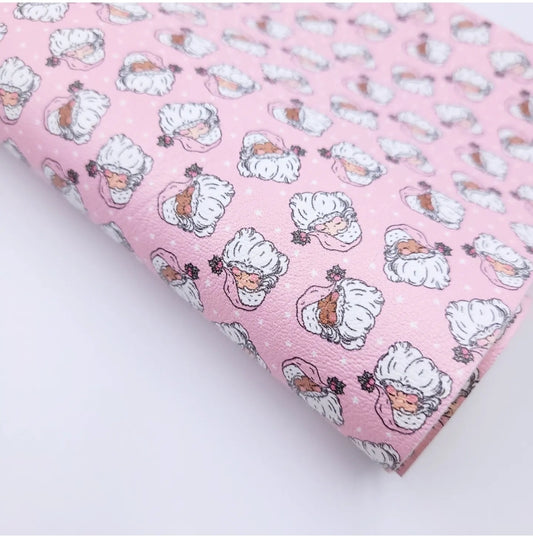 Oh Santa! Pink Artisan Leatherette