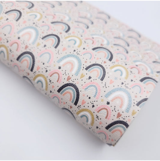 Dotty & Rainbows Artisan Leatherette
