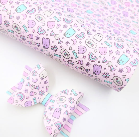 Pastel Boo! Artisan Leatherette