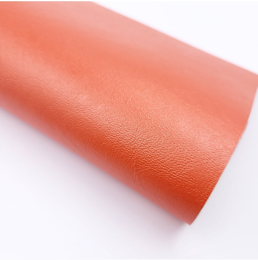 Burnt Orange Artisan Leatherette
