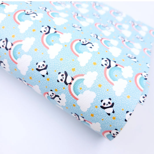 Panda Rainbows Artisan Leatherette