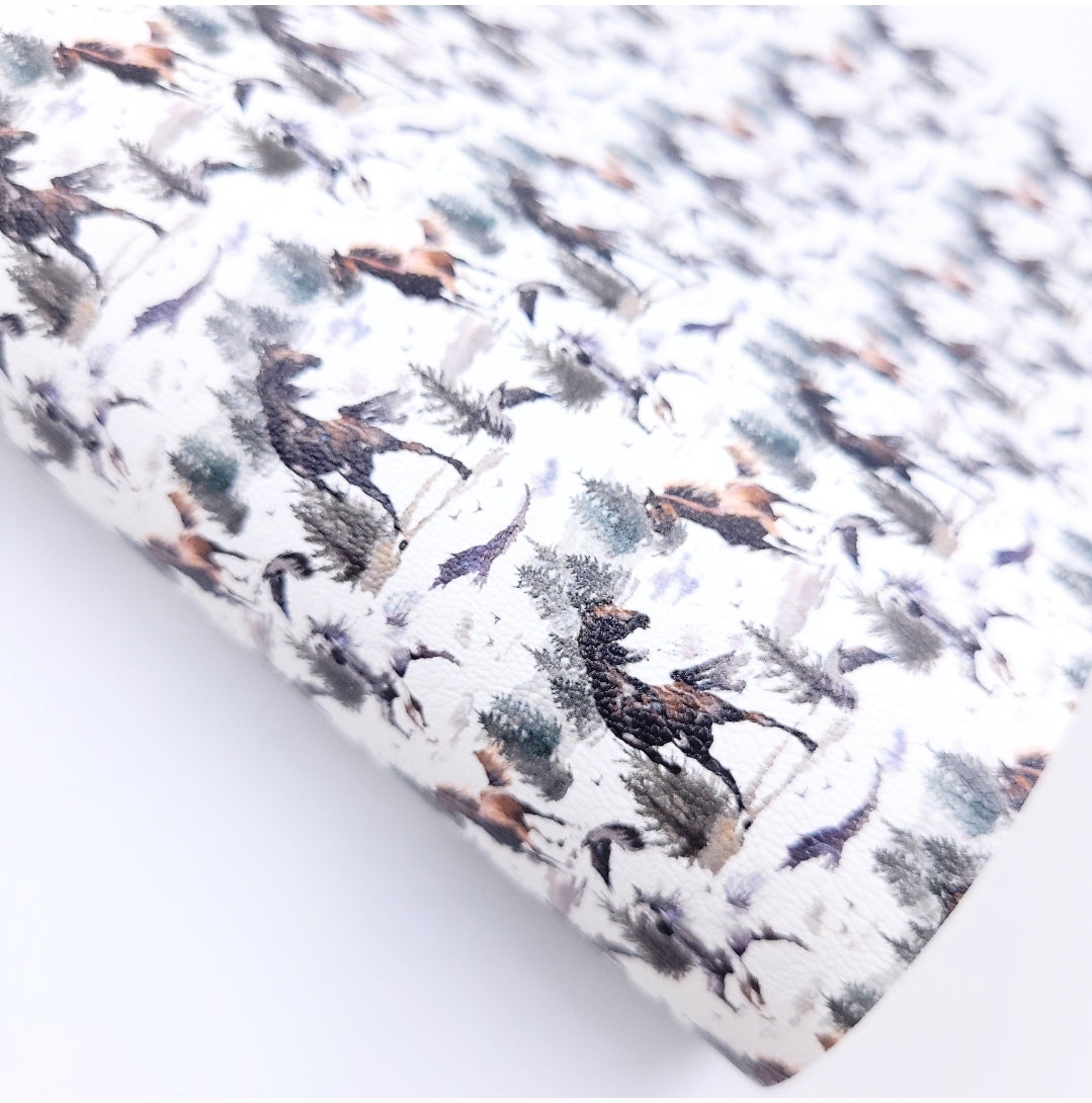 Wild Horses Artisan Leatherette