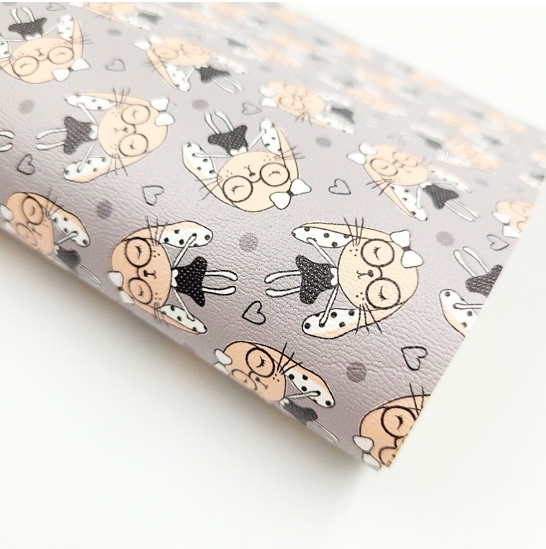 Smart as a Bunny Artisan Leatherette