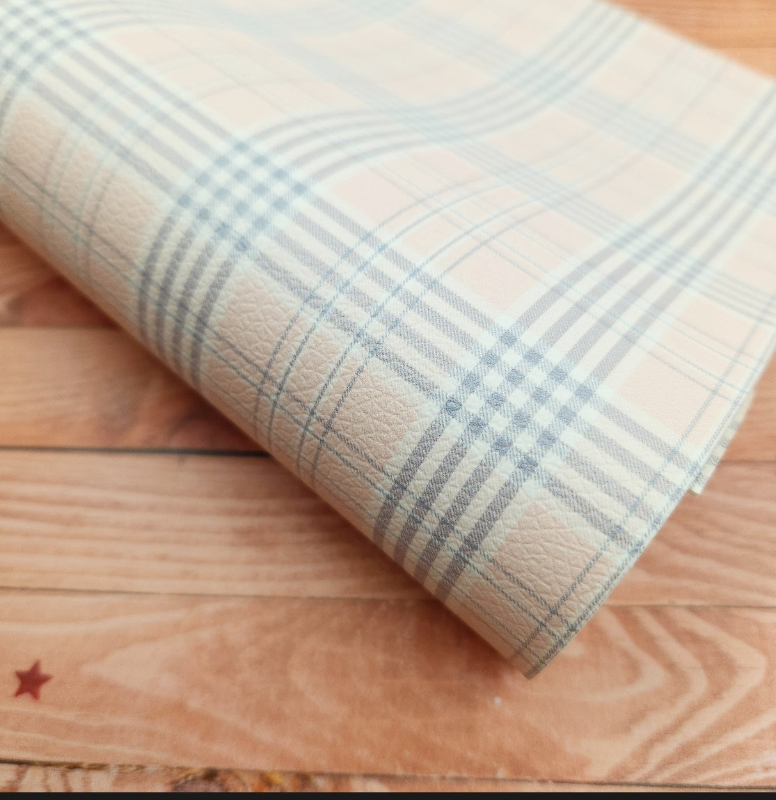 Girl Plaid Artisan Leatherette