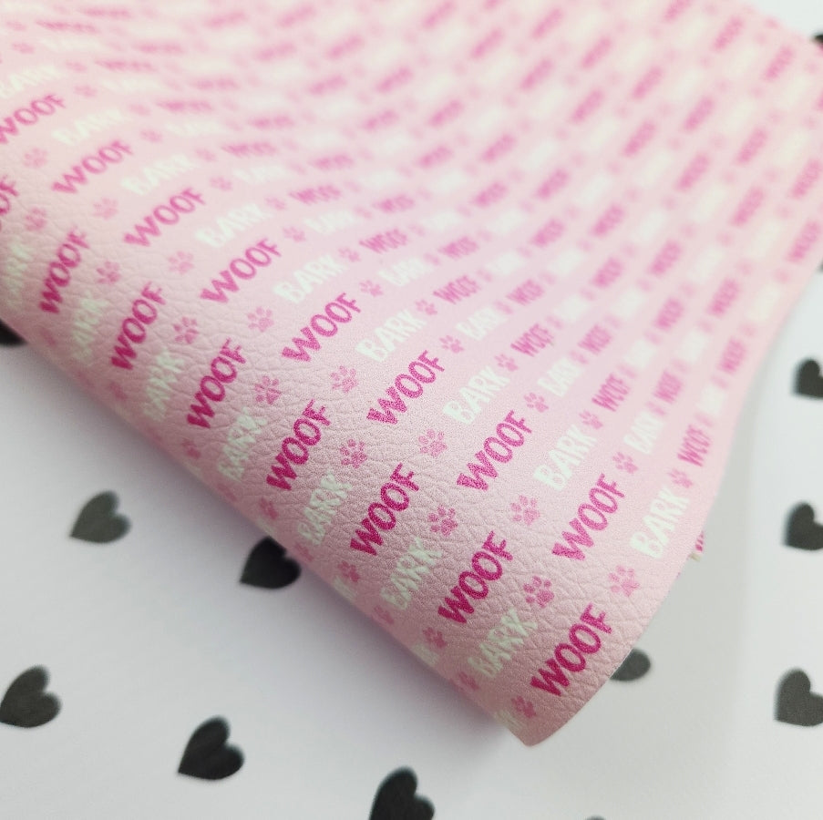 Puppy Bark Artisan Leatherette