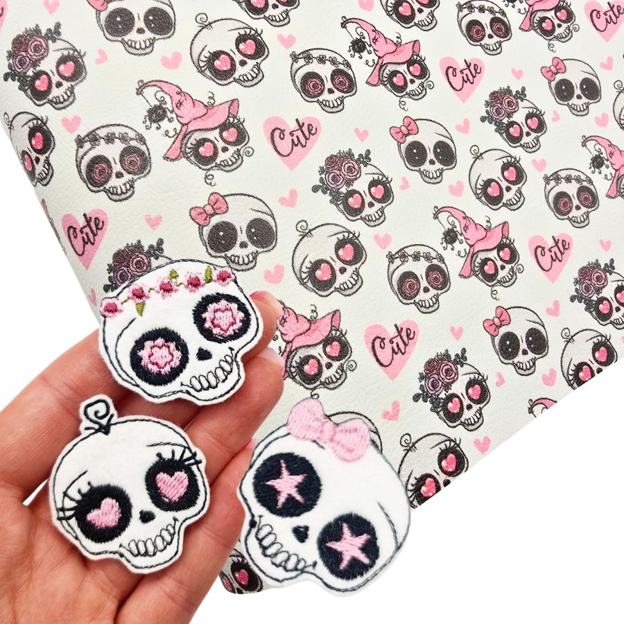 Candy Skulls Artisan Leatherette