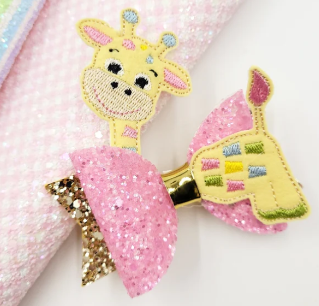 Giraffe Peekabum  | Digital Embroidery File