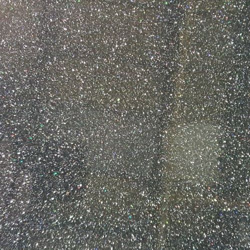 Holo Black Glitter HTV