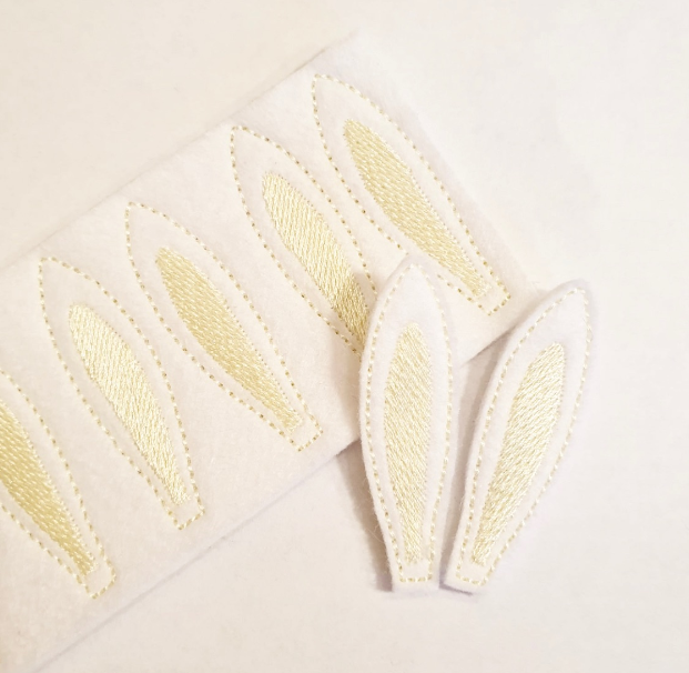 Bunny Features Felties - Strips of 4