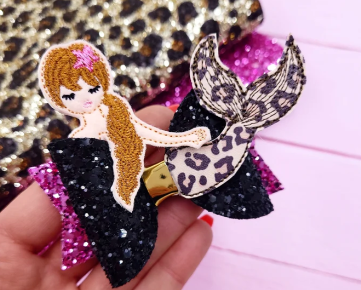 Mermaid Peekabum  | Digital Embroidery File