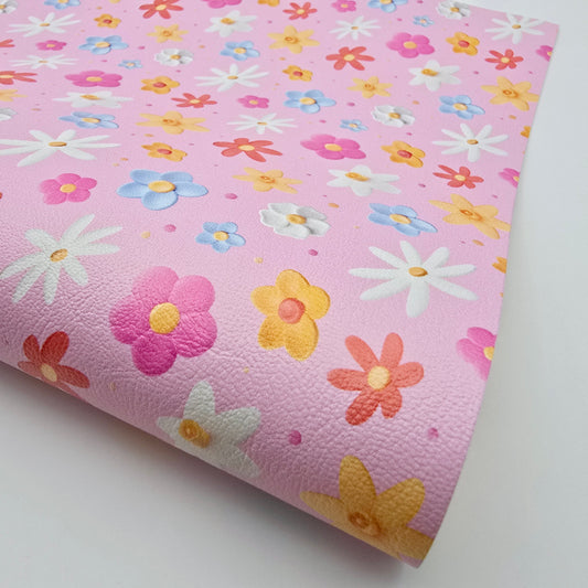 Clay Flowers Artisan Leatherette