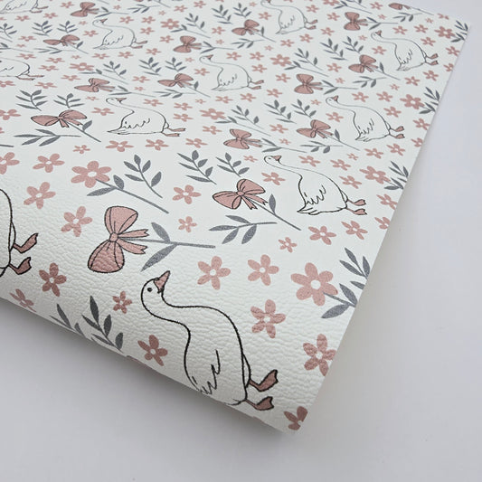 Botanical Goose Artisan Leatherette