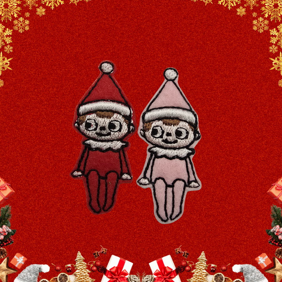 Cheeky Elf / Strip of 3