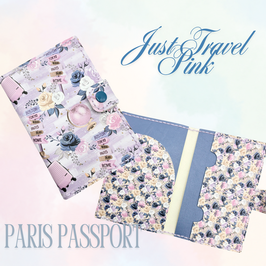 The Paris Passport Cover