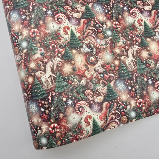 Christmas Decor Artisan Leatherette