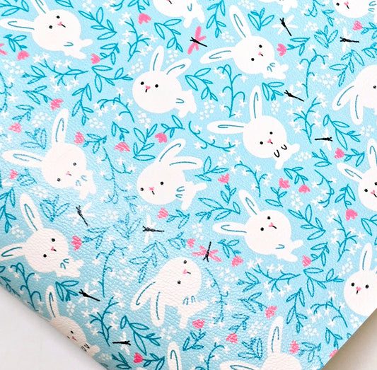 Bunny Blue Artisan Leatherette