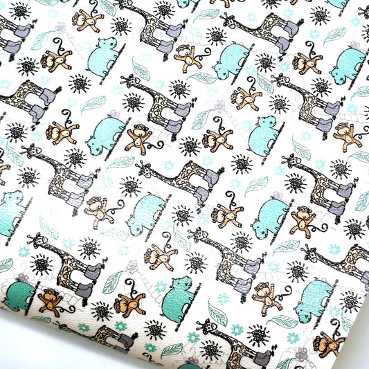 Giraffe in boots Artisan Leatherette