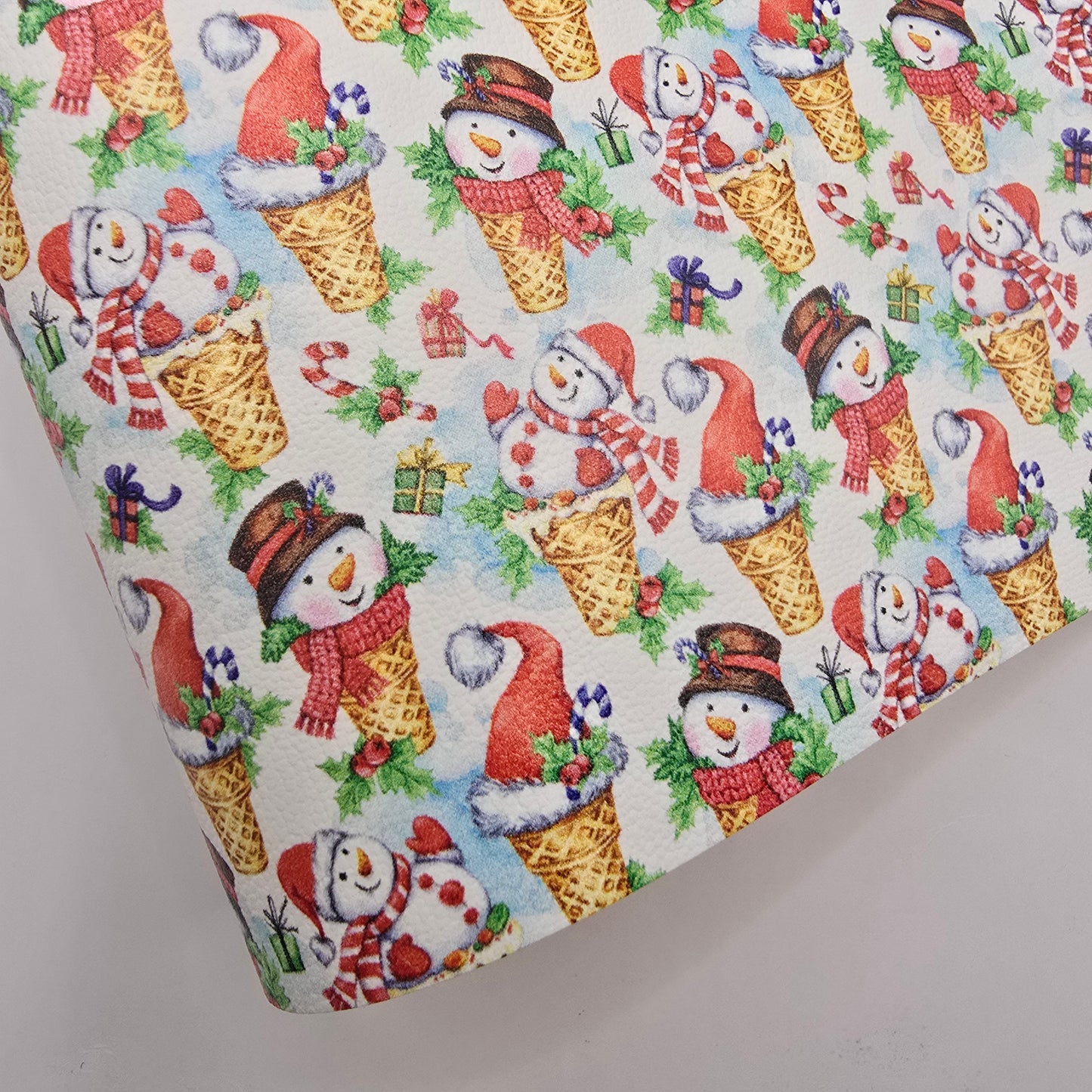 Snowman Cornets Artisan Leatherette