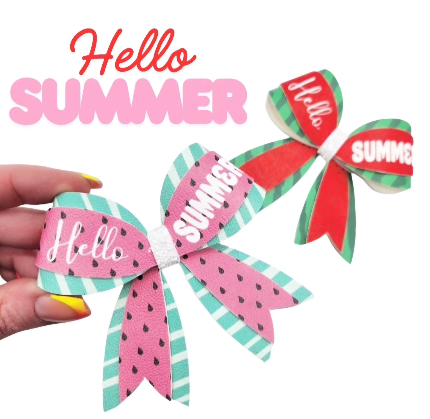 Hello Summer | Sailor Printed Bow Loop