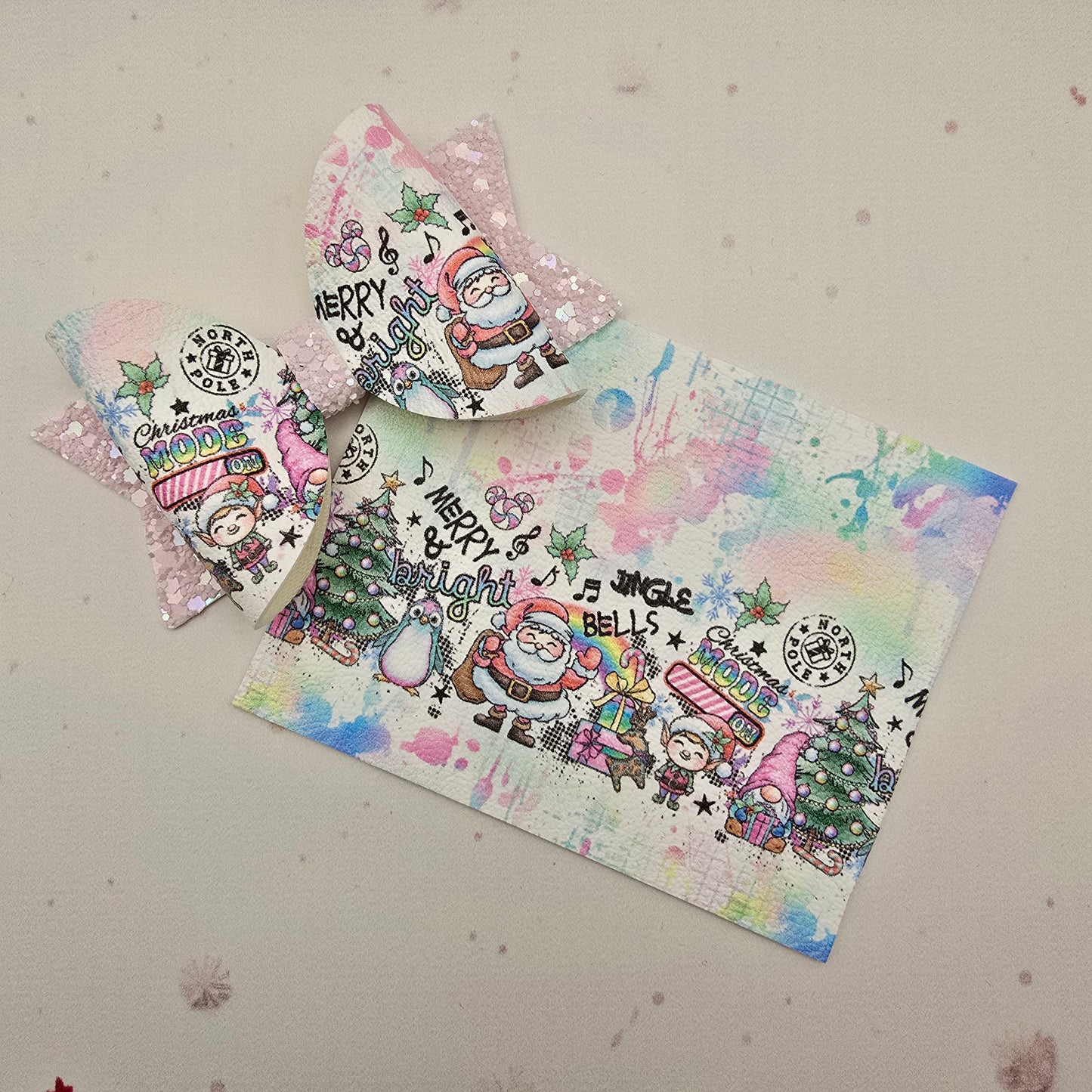 Sing-a-longa Christmas Fabric Roll