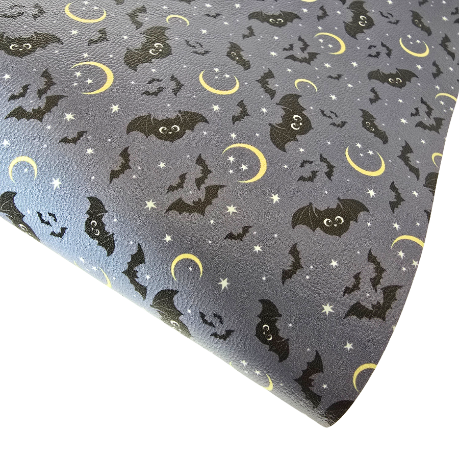 Moonlit Bats Artisan Leatherette