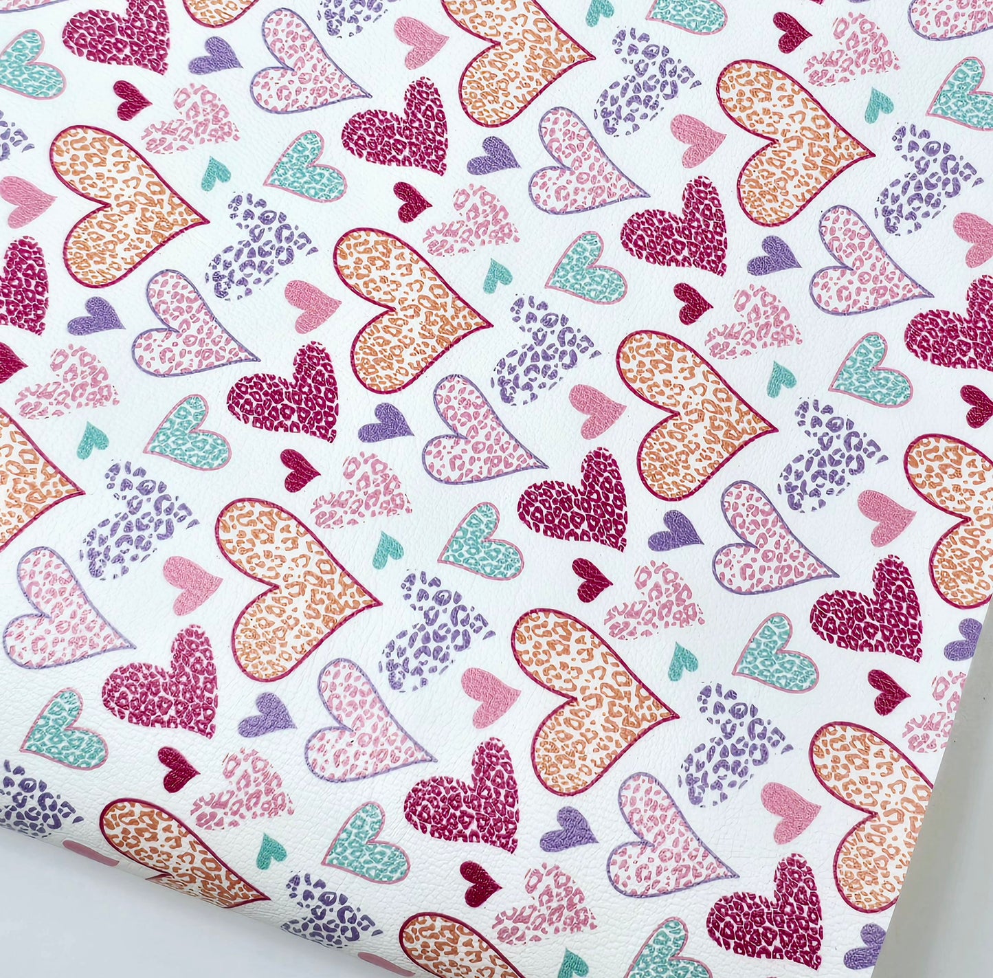 Leopard Heart Artisan Leatherette