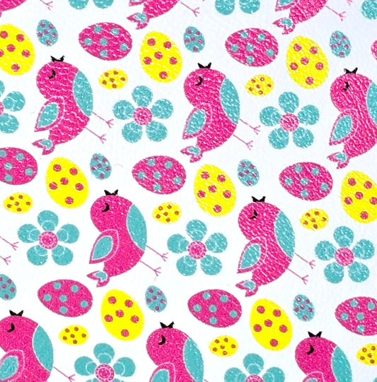 Easter Tweet Artisan Leatherette