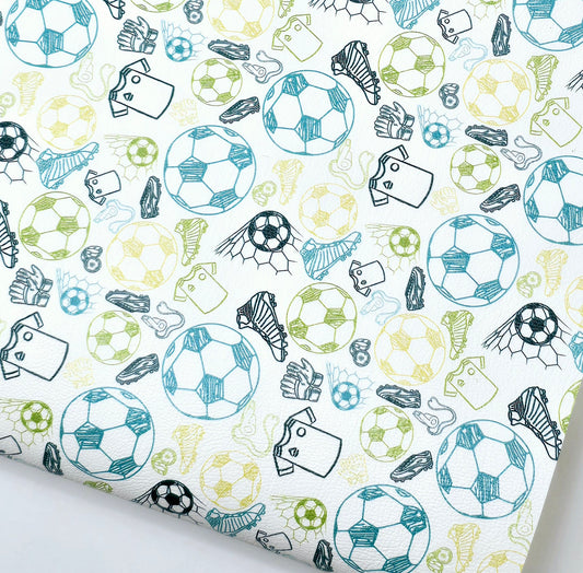 Football Sketch Artisan Leatherette